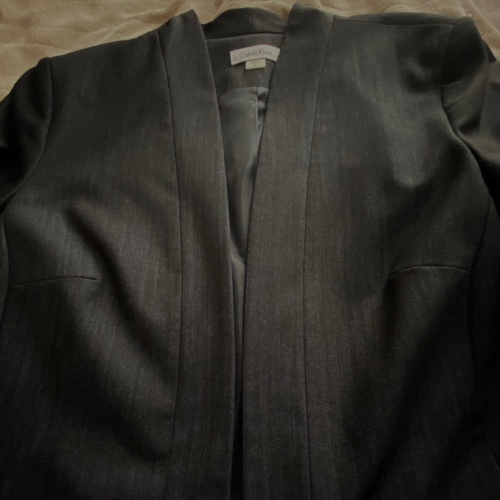 Calvin Klein waist length blazer